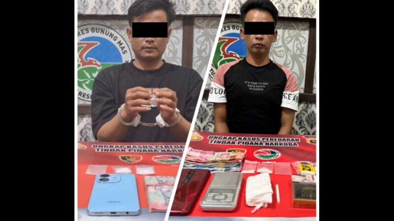 Bekuk Dua Pengedar, Sita 32,26 Gram Sabu