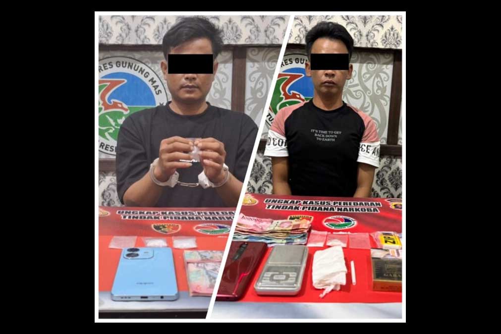Bekuk Dua Pengedar, Sita 32,26 Gram Sabu