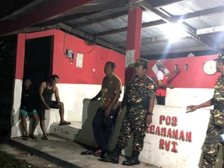 Babinsa Kodim 1016 Palangka Raya Gelar Patroli Gabungan Bersama Komduk, Pastikan Wilayah Tetap Kondusif