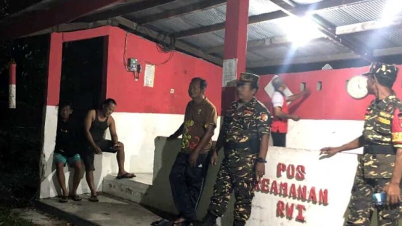Babinsa Kodim 1016 Palangka Raya Gelar Patroli Gabungan Bersama Komduk, Pastikan Wilayah Tetap Kondusif