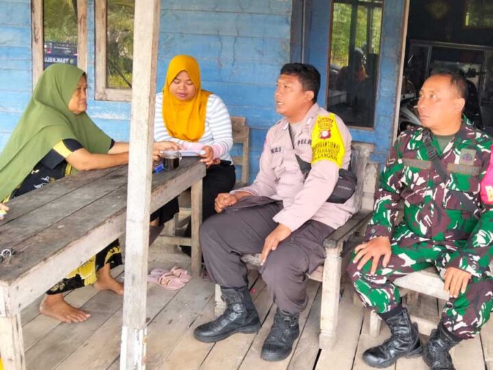 Sinergi TNI-Polri, Ciptakan Situasi Kondusif di Wilayah Binaan