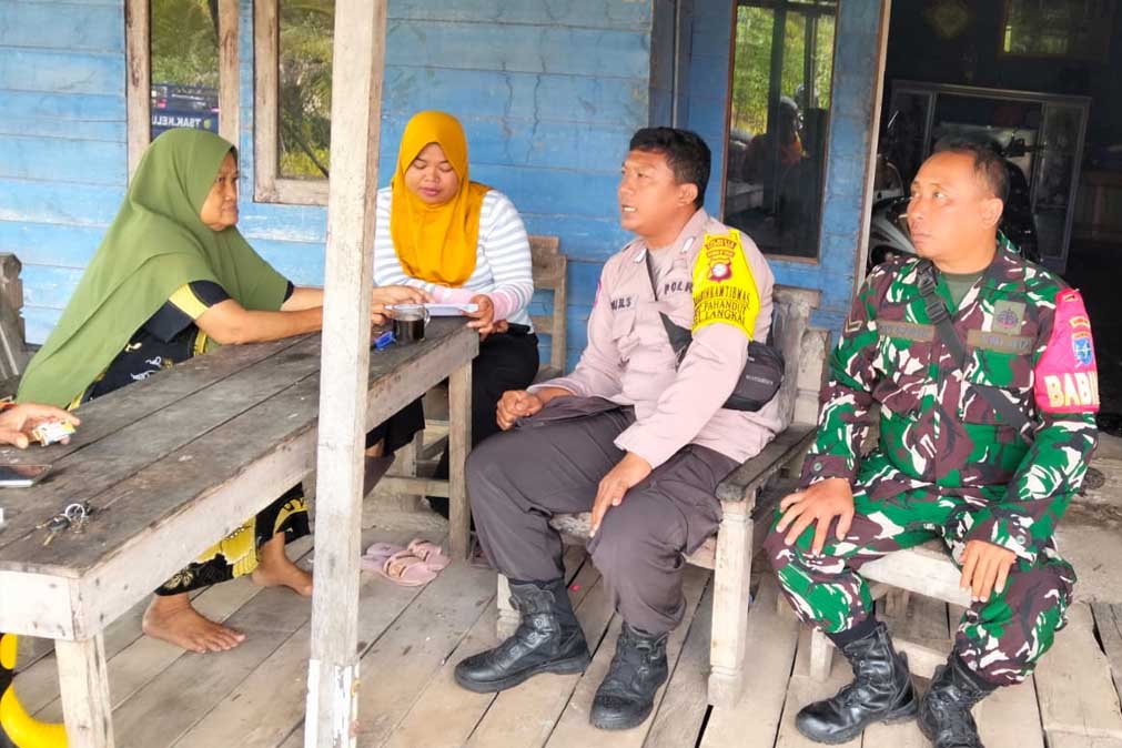 Sinergi TNI-Polri, Ciptakan Situasi Kondusif di Wilayah Binaan