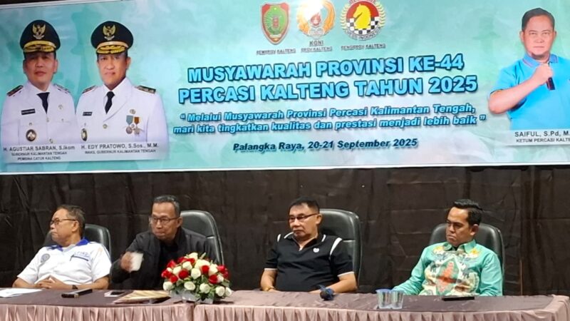 Prof.DR.Andrie Elia Embang Pimpin Percasi Kalteng.