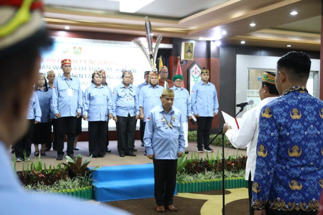 Wagub Edy Pratowo Lantik Kerukunan Warga Ot Danum.