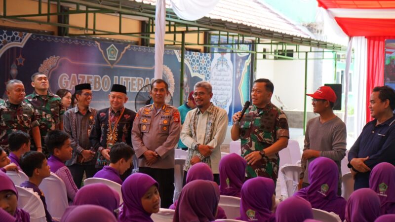 Pangdam XXII/TB Hadiri Launching Satuan Pelayanan Pemenuhan Gizi (SPPG) Secara Vicon.