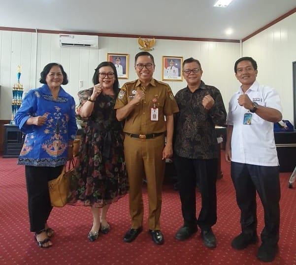 Matangkan Persiapan Pesparani, Pengurus LP3KD dan Panitia Temui Plt.Sekda Kalteng.