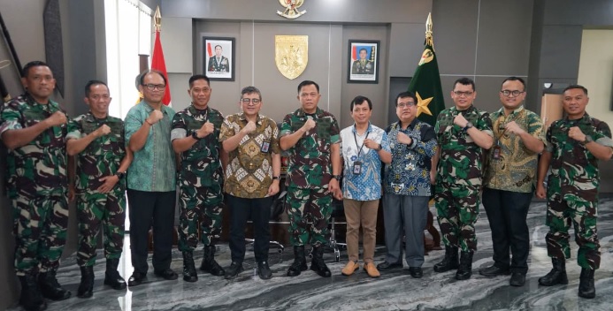 Pangdam XXII/Tambun Bungai Terima Audiensi Kepala BPK Perwakilan Provinsi Kalimantan Tengah.
