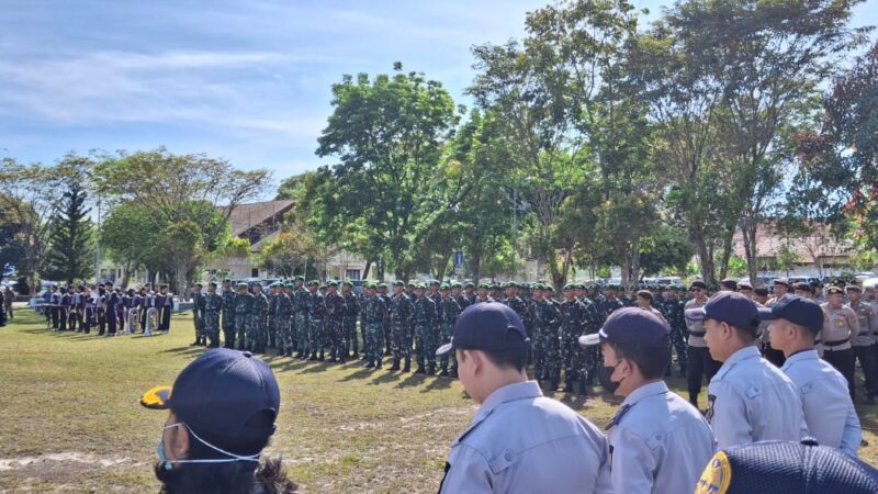 Wujud Penghormatan Kepada Pahlawan Revolusi, Anggota Kodim 1016/Plk Ikuti Upacara Peringatan Hari Kesaktian Pancasila