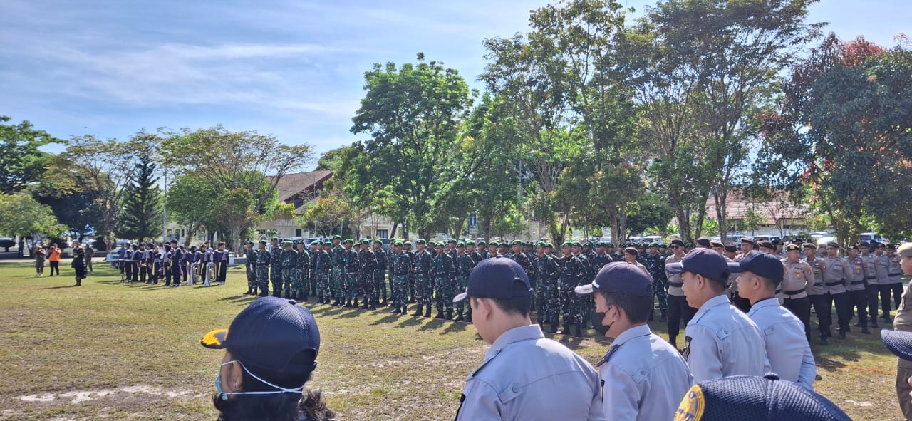 Wujud Penghormatan Kepada Pahlawan Revolusi, Anggota Kodim 1016/Plk Ikuti Upacara Peringatan Hari Kesaktian Pancasila