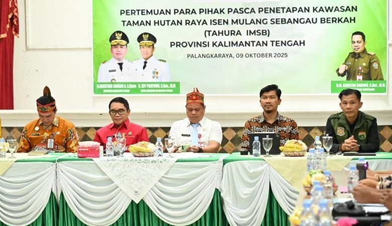 Kalteng Kini Miliki Tahura Isen Mulang Sebangau Berkah.