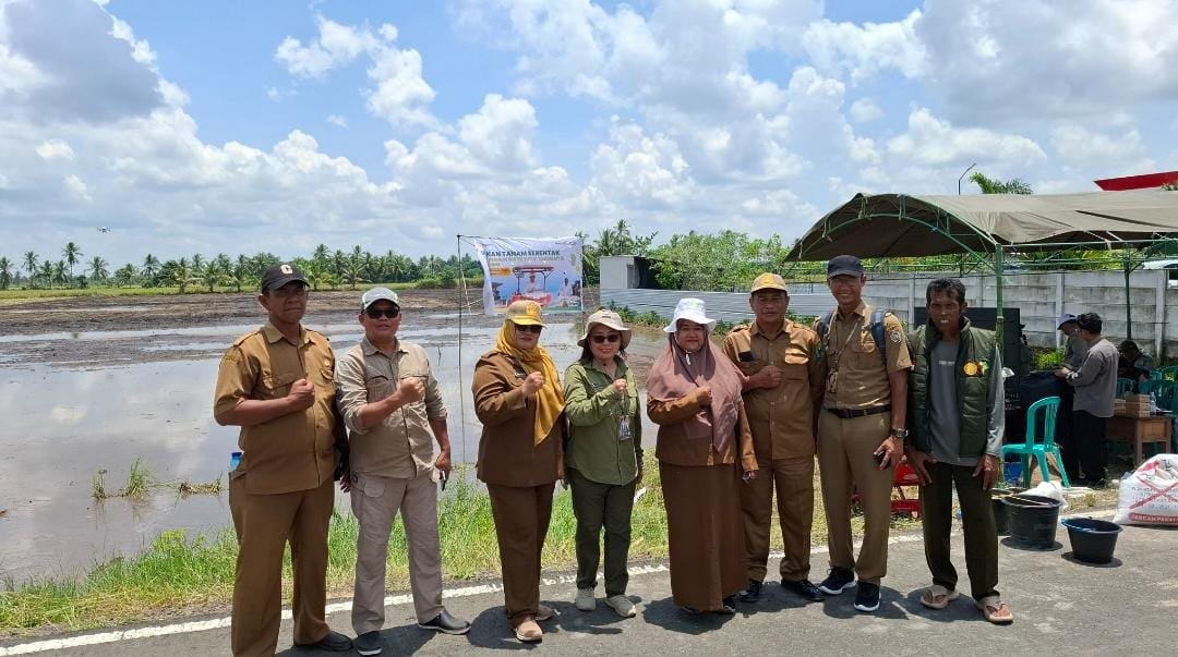 Kementan dan TPHP Kalteng Tingkatkan Luas Tanam.