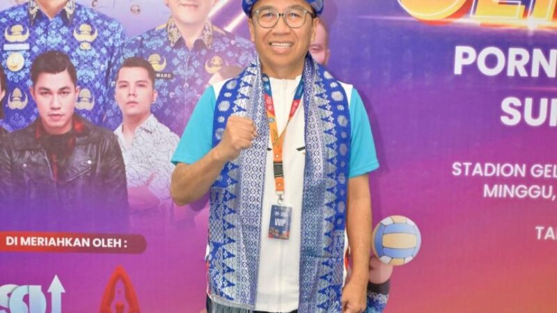 Plt Sekda Kalteng Hadiri Pembukaan Pornas Korpri XVII Palembang.