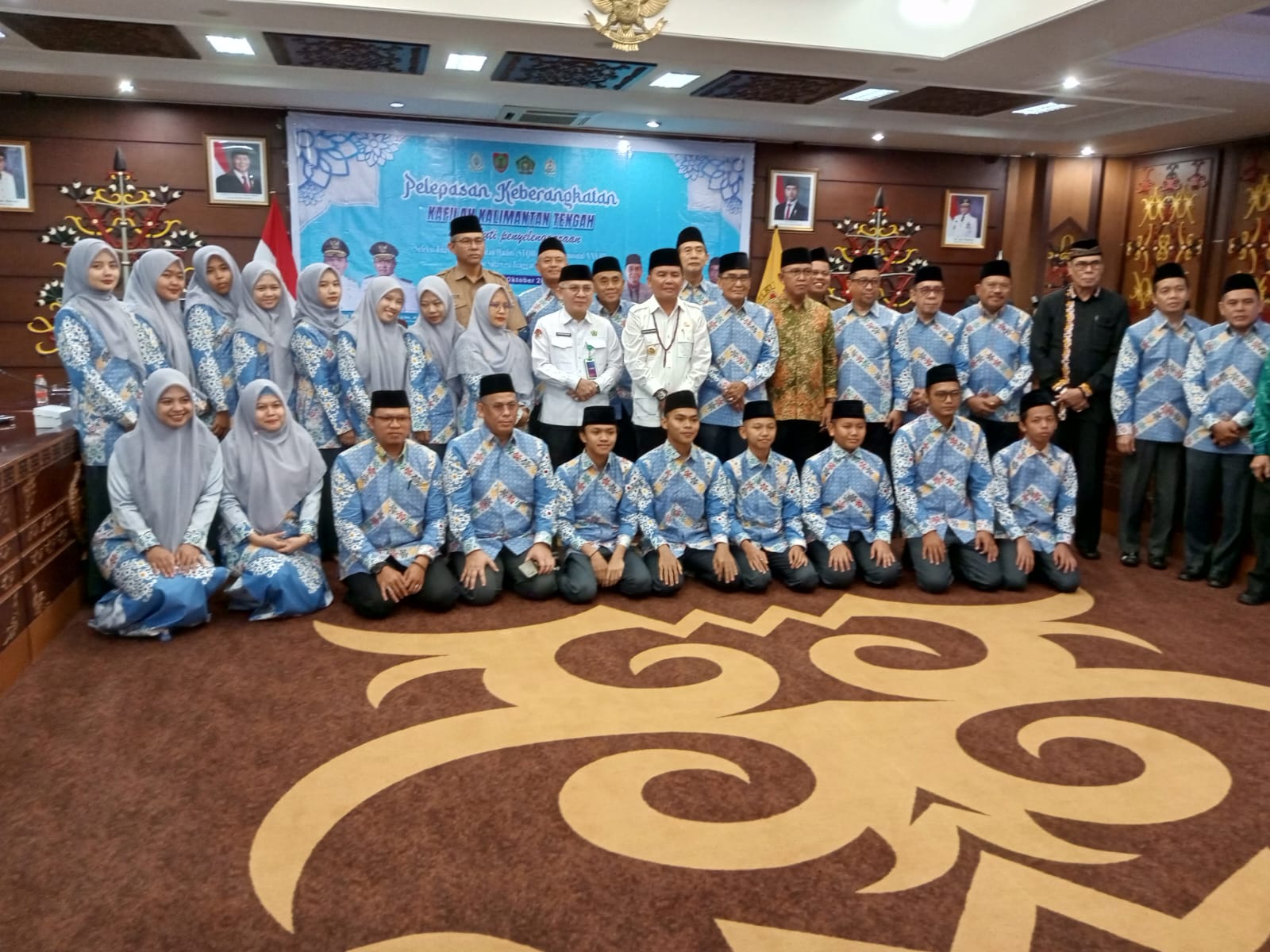 Gubernur Kalteng, Lepas Jafilah Kalteng Ikuti STQH Tingkat Nasional ke-28.