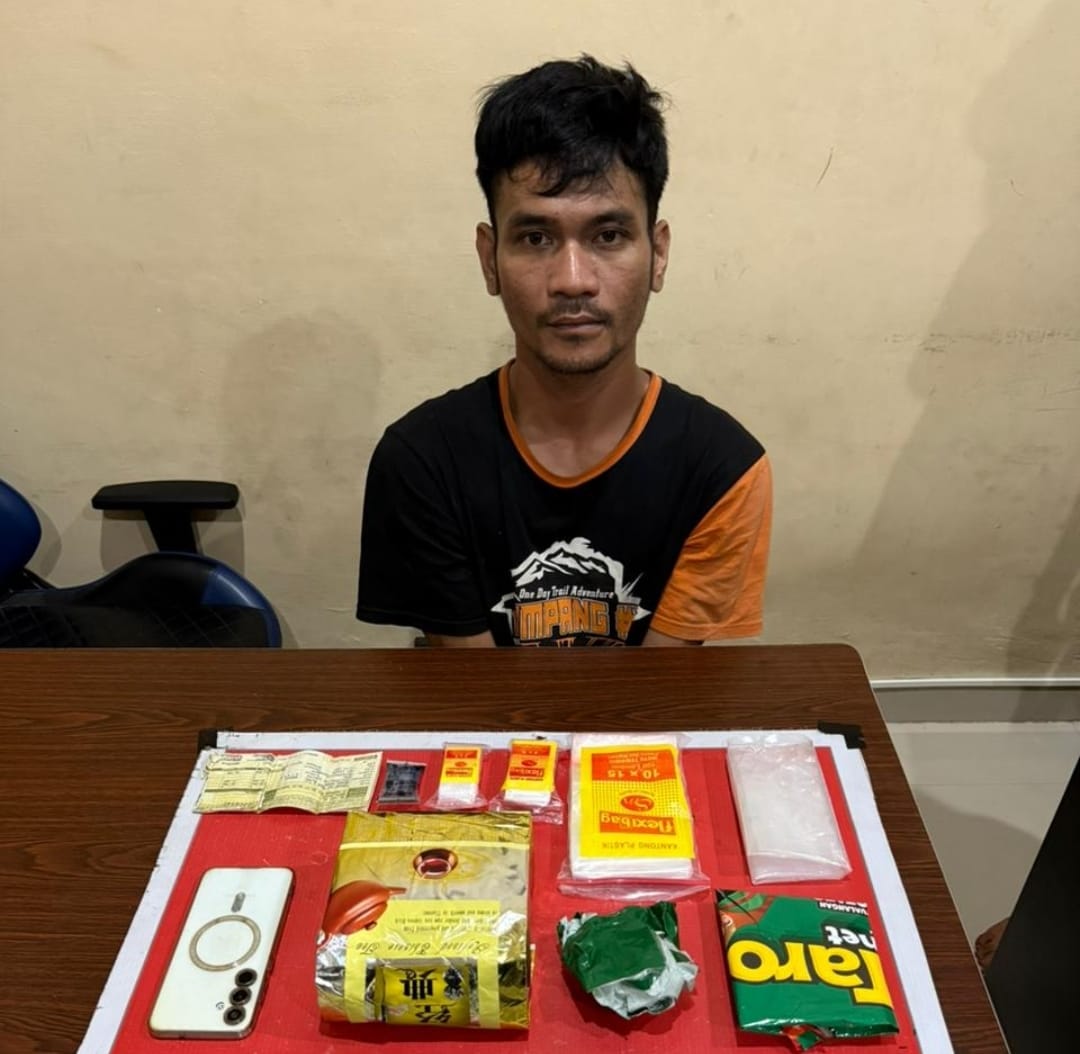 1 Kg Sabu Diamankan Satresnarkoba Polresta Palangkaraya