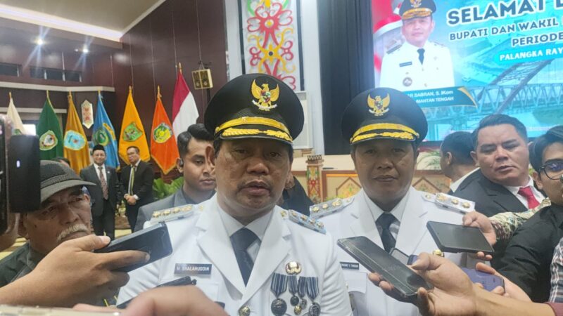 Dalam 100 Hari Kerja, Bupati Terpilih Kabupaten Barito Utara, H. Shalahuddin, Insyaallah Program Unggulan Kami Akan Kami Laksanakan.