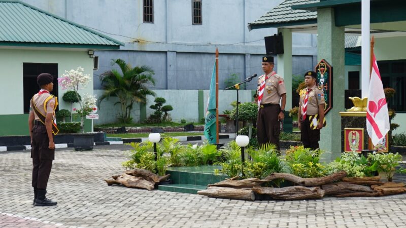 Bentuk Karakter Generasi Muda,Kodim 1016/Plk Gelar Diksar Saka Wirakartika TA.2025