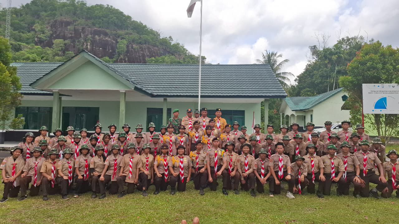 Diksar Saka Wira Kartika Kodim 1016/Plk TA. 2025 Resmi Ditutup