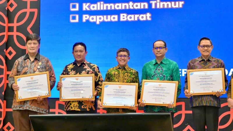 Kalteng Kembali Raih Penghargaan Nasional, Apresiasi BRIDA/BAPPERIDA Optimal 2025 Dari BRIN