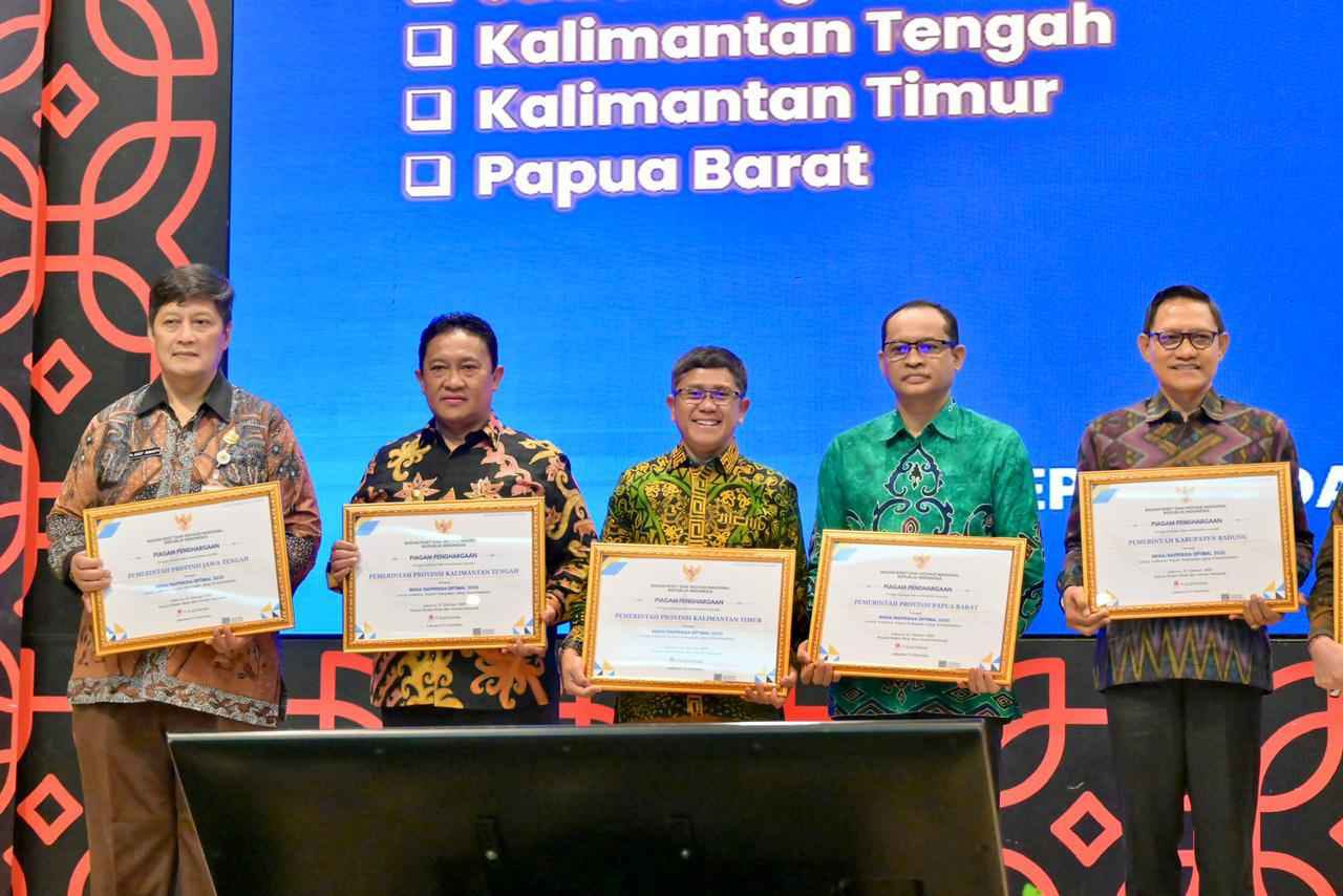Kalteng Kembali Raih Penghargaan Nasional, Apresiasi BRIDA/BAPPERIDA Optimal 2025 Dari BRIN