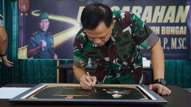 Pangdam XXII/Tambun Bungai Kunjungi Kodim 1018/Gunung Mas dan Sekolah Rakyat