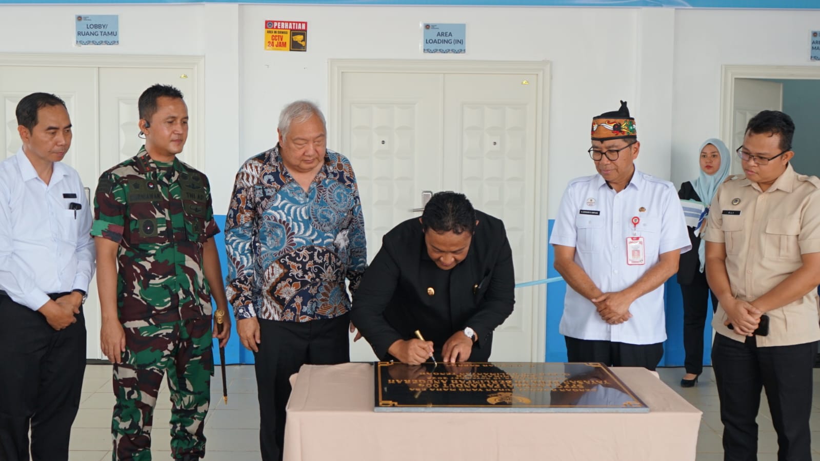 Dukung Program MBG, Dandim 1016/Plk Hadiri Peresmian Dapur SPPG Pahandut Langkai 4