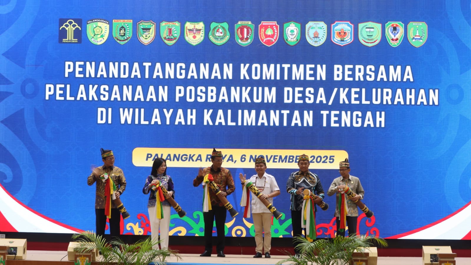 Kapolda Kalteng Teken PKS Bersama Kemenkumham, Wujudkan Akses Keadilan Lebih Terjamin