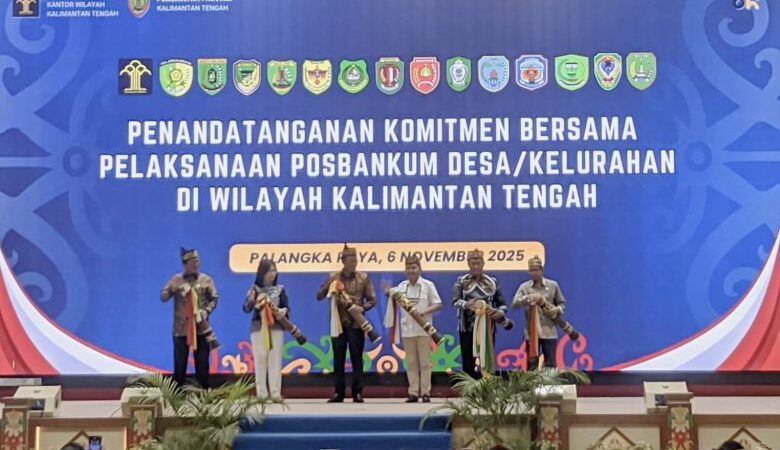 Menkum Supratman Resmikan 1.571 Pos Bantuan Hukum.