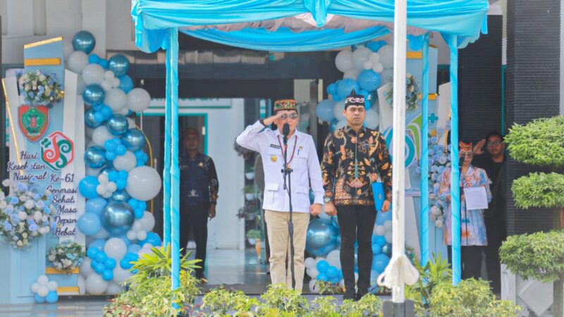 Gubernur Kalteng Agustiar Sabran Pimpin Upacara HKN ke-61 Tahun 2025