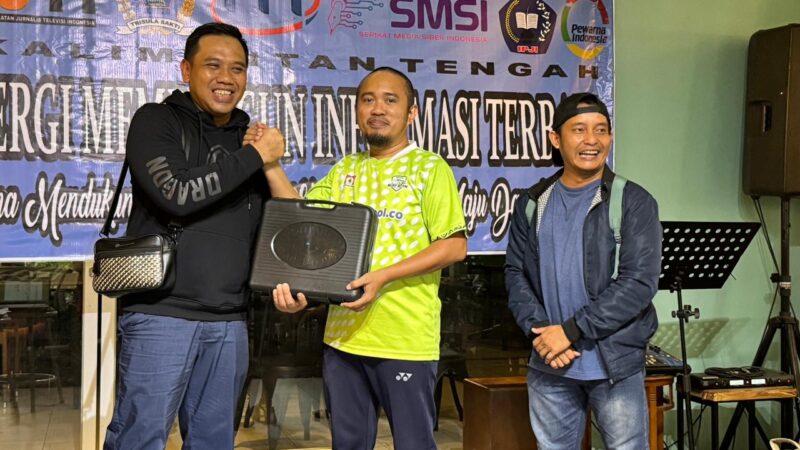 Ketua SMSI Kalteng Sebut Lomba Domino Jurnalis Relevan Kurangi Tekanan Kerja.