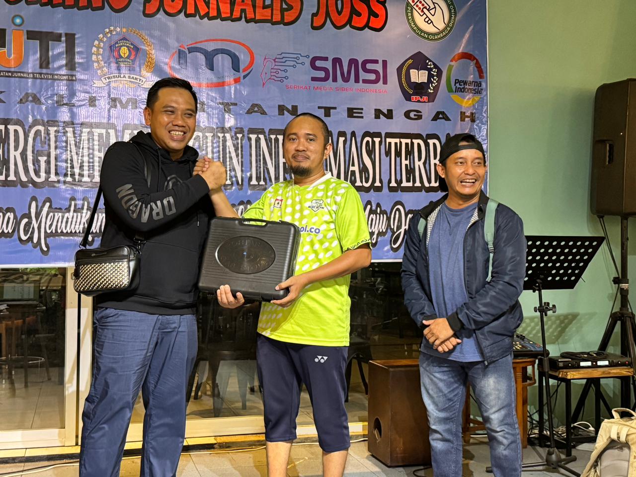 Ketua SMSI Kalteng Sebut Lomba Domino Jurnalis Relevan Kurangi Tekanan Kerja.