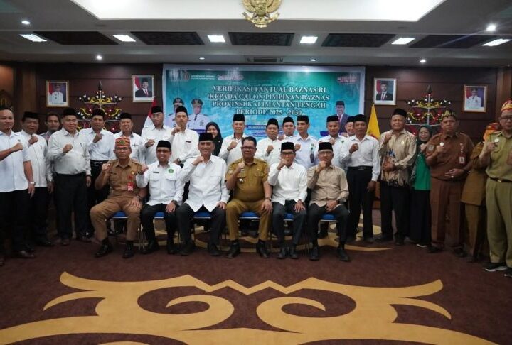 Pemerintah Kalteng Mulai Verifikasi Faktual Calon Pimpinan BAZNAS 2025–2030