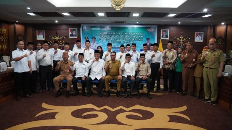 Pemerintah Kalteng Mulai Verifikasi Faktual Calon Pimpinan BAZNAS 2025–2030
