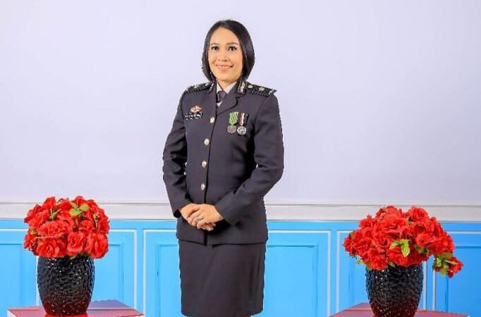 AKBP Yunita Stevani  Putri Asli Dayak Ngaju, Dipercaya Negara Jadi Kapolres Karimun