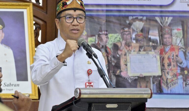 Plt Sekda Leonard Tegaskan Pentingnya Sinkronisasi Data.