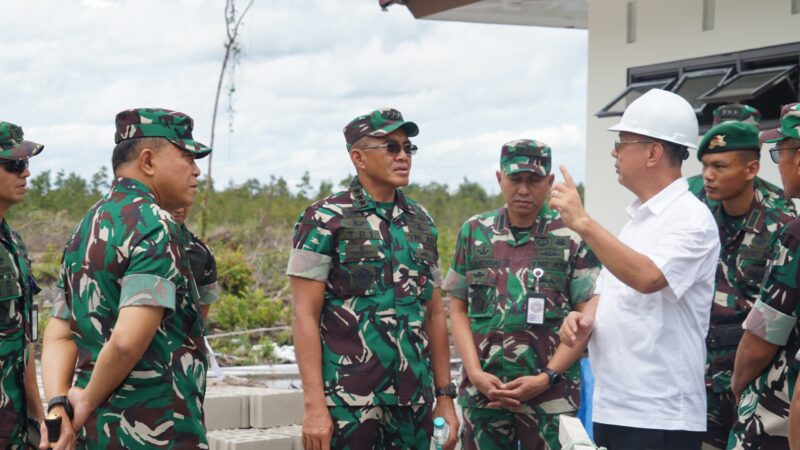 Pangdam XXII/Tambun Bungai Dampingi Kunjungan Kerja Sekjen Kemhan di Wilayah Kodam XXII/TB