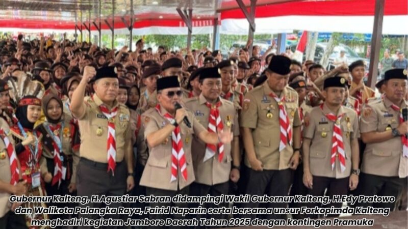 Ka Kwarda Kalteng Buka Jambore Daerah 2025