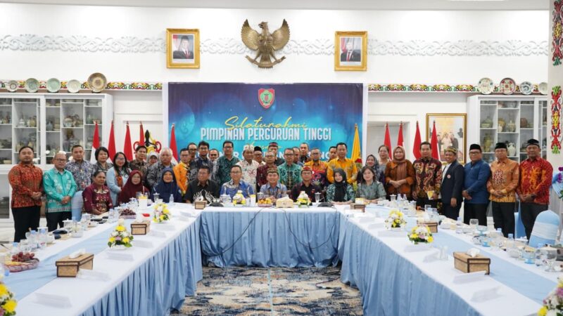 Tingkatkan Mutu Pendidikan Tinggi Berkelanjutan, Gubernur Terima Pimpinan Pendidikan Tinggi.