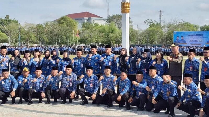 Pimpin Apel HUT Kopri, Wagub Ajak Tingkatkan Etos Kerja.