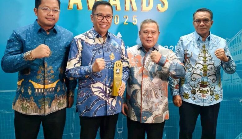 Kalteng Raih Peringkat Pertama Sutami Awards 2025.