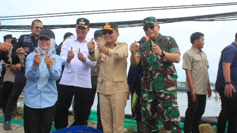 Dampingi Kunjungan Kerja Gubernur Kalteng ke Sukamara, Pangdam XXII/TB Dorong Pemanfaatan Potensi Perikanan