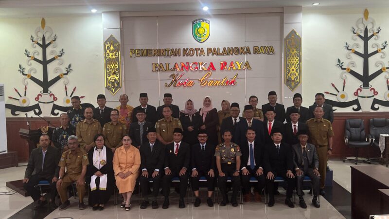 Mewakili Walikota, Wakil Walikota Palangka Raya, Achmad Zaini Melantik Albert Tombak Sebagai Sekda Kota Palangka Raya Definitif.