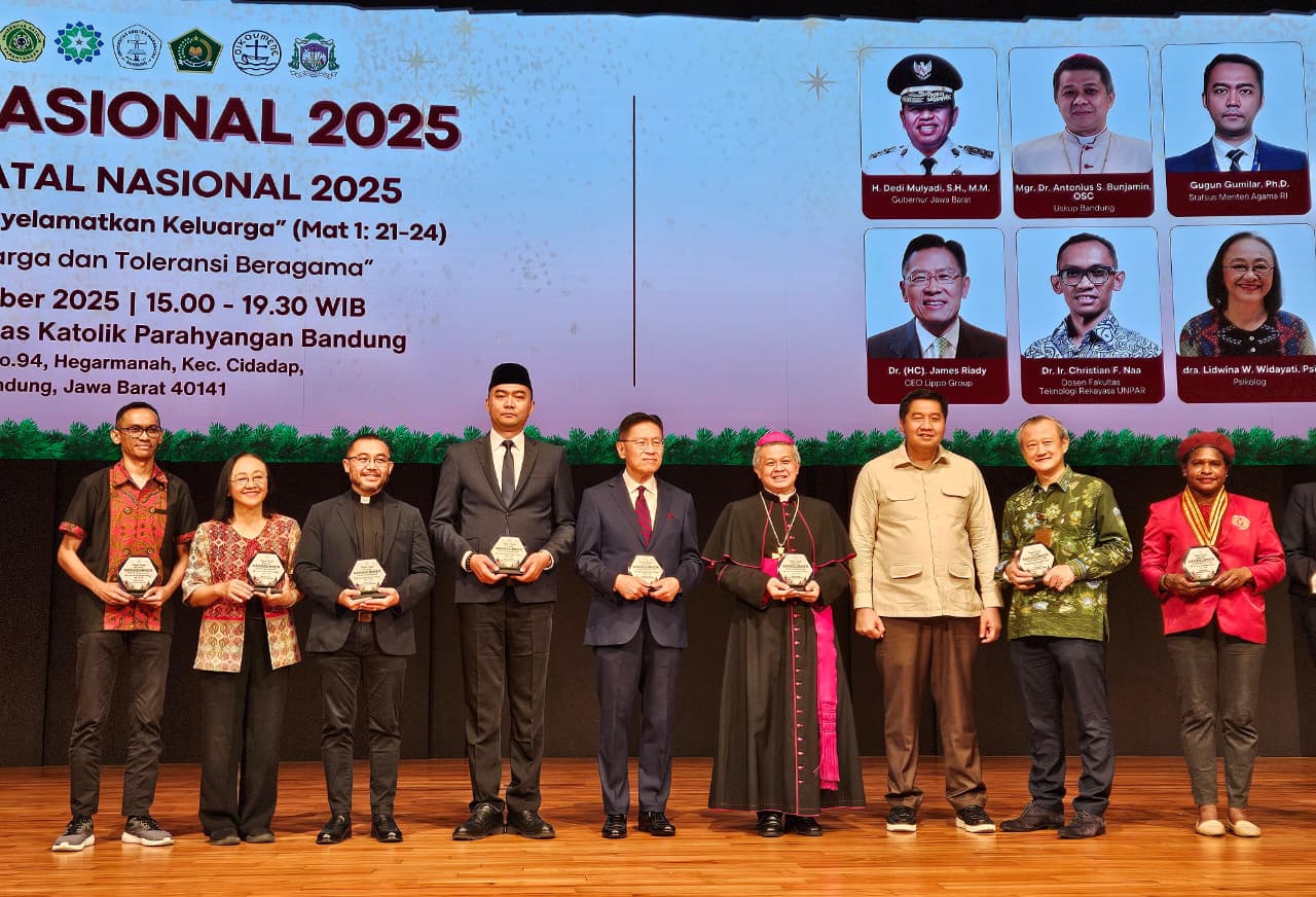 Panitia Natal Nasional 2025 Gelar Seminar Bertema Keluarga di Sembilan Kota di Indonesia
