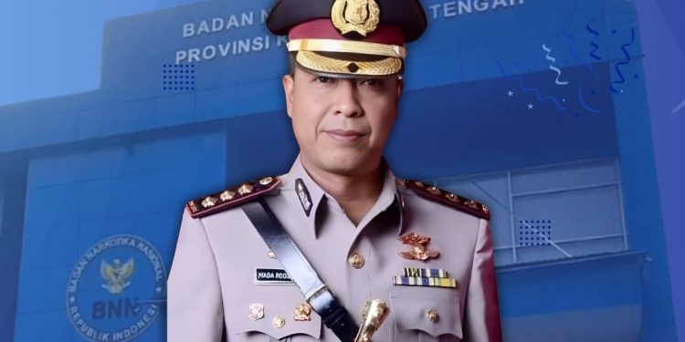 Kombes Pol. Mada Roostanto Resmi Pimpin BNN Provinsi Kalimantan Tengah