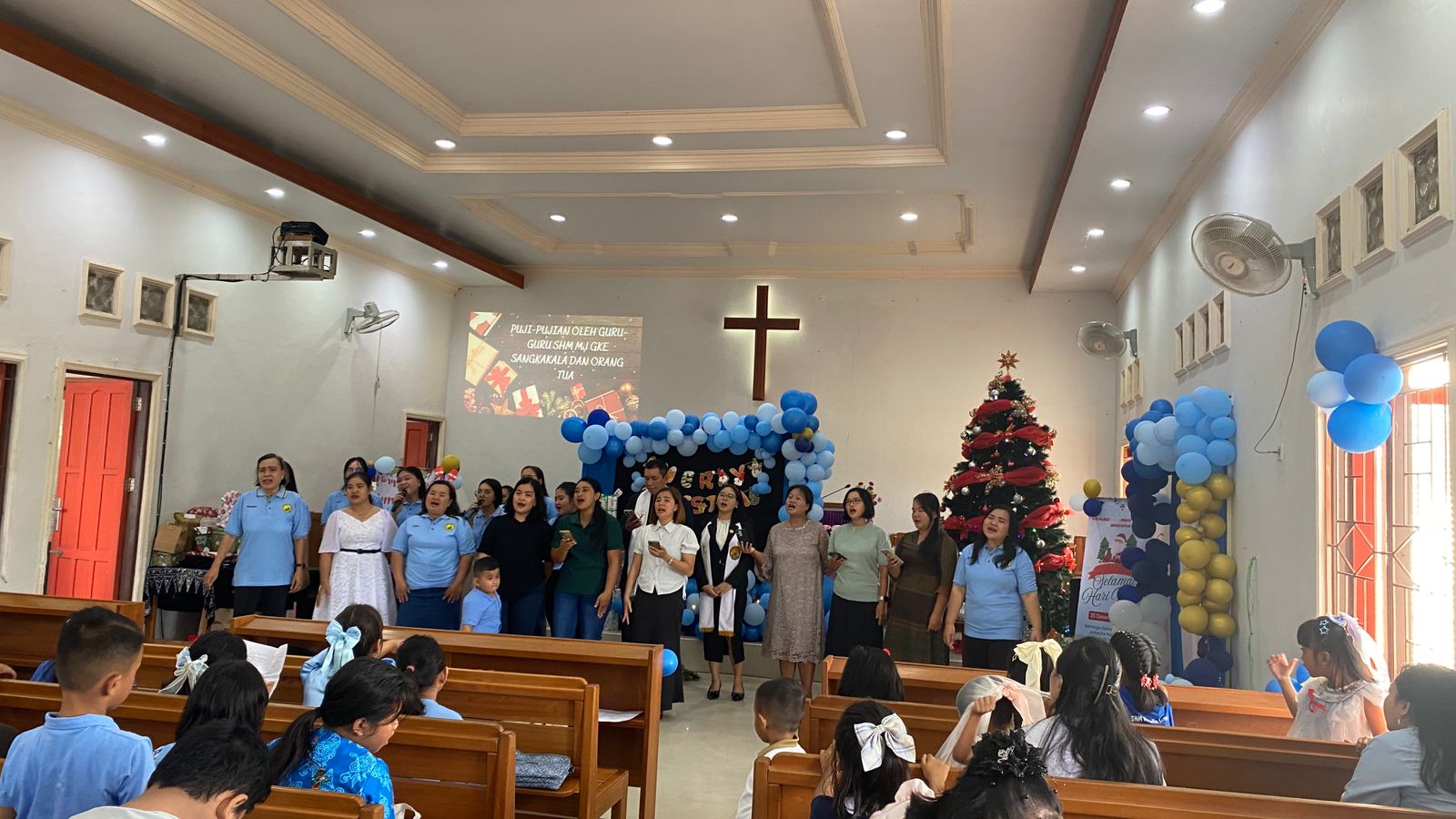 Momentum Natal Tingkatkan Kebersamaan, SHM MJ GKE Sangkakala Rayakan Natal Dengan Sukacita.