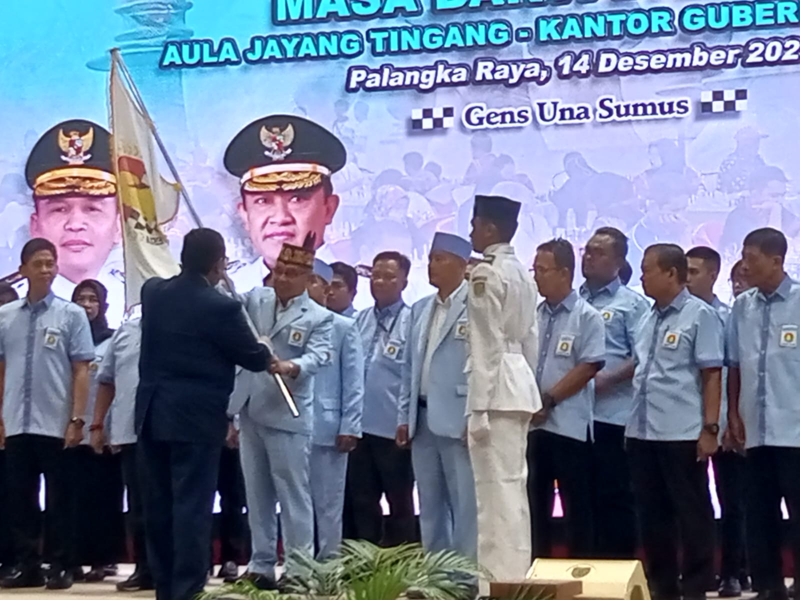 Prof.Dr.Andrea Elia Embang Resmi Pimpin Pengprov PERCASI Kalteng 2025-2029.