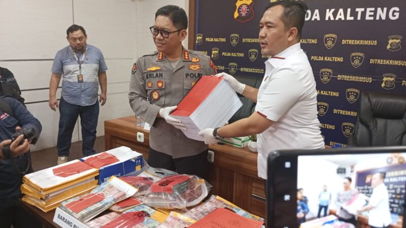 DPO Polda Kalteng Ringkus Kontraktor Terduga Korupsi Gedung Exspo Sampit.