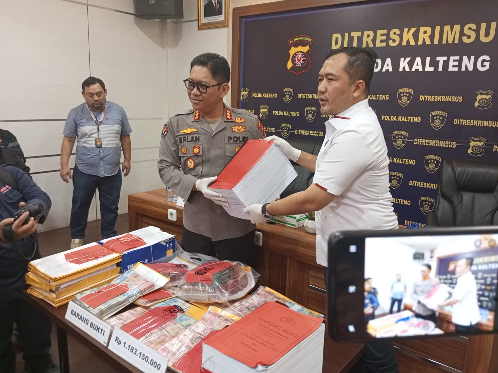DPO Polda Kalteng Ringkus Kontraktor Terduga Korupsi Gedung Exspo Sampit.