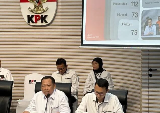 Selama 2025, KPK Ungkap Lakukan 11 OTT dan Tetapkan 118 Tersangka