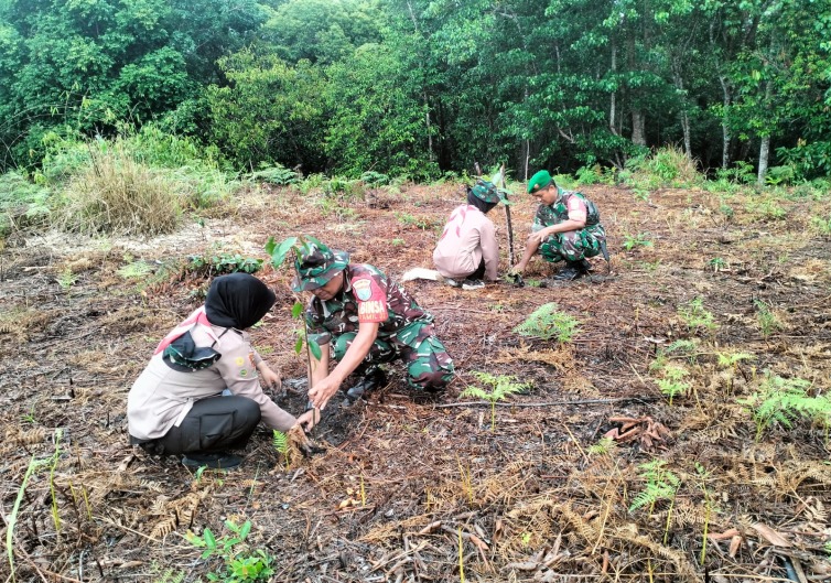 Kodim 1016/Palangka Raya Laksanakan Program Pembinaan Lingkungan Hidup