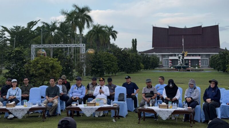 Gubernur Agustiar Sabran Minta Pers Kawal Program Pembangunan di Tahun 2026.